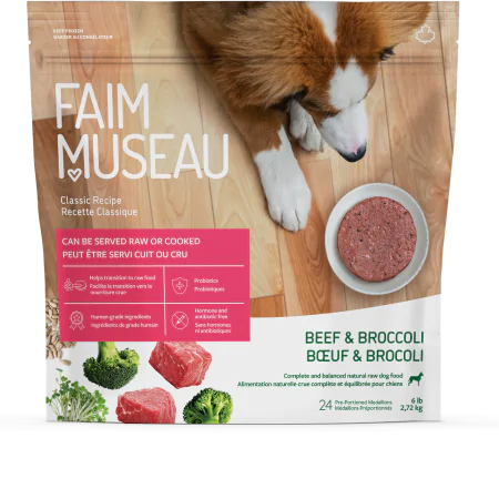 Nourriture crue pour chien Faim Museau - Bœuf & Brocoli Online Hot Sale