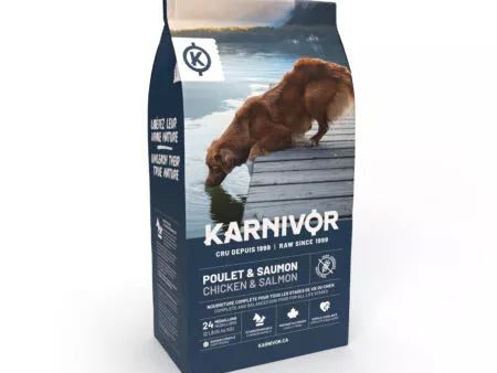 Nourriture crue pour chien Karnivor - Poulet & Saumon Online now