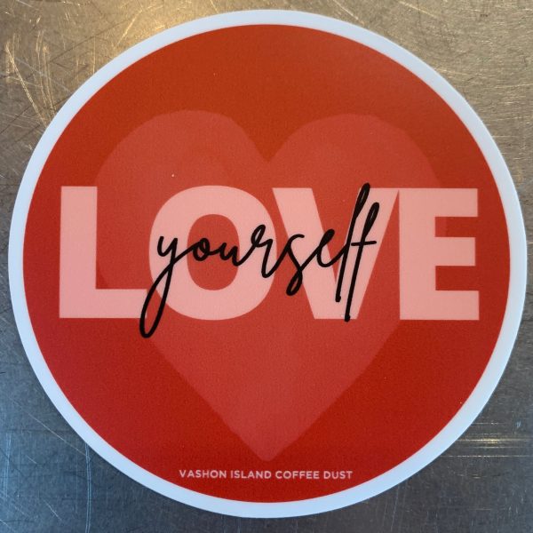 Love yourself sticker Hot on Sale