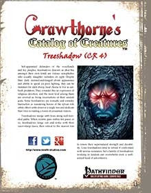 Crawthorne s Catalog of Creatures Treeshadow for Pathfinder Discount