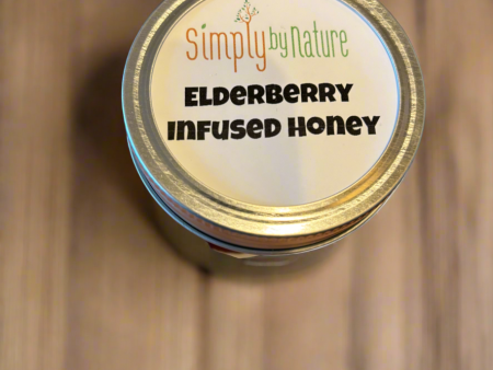 Elderberry Infused Local Honey 4oz Online Sale