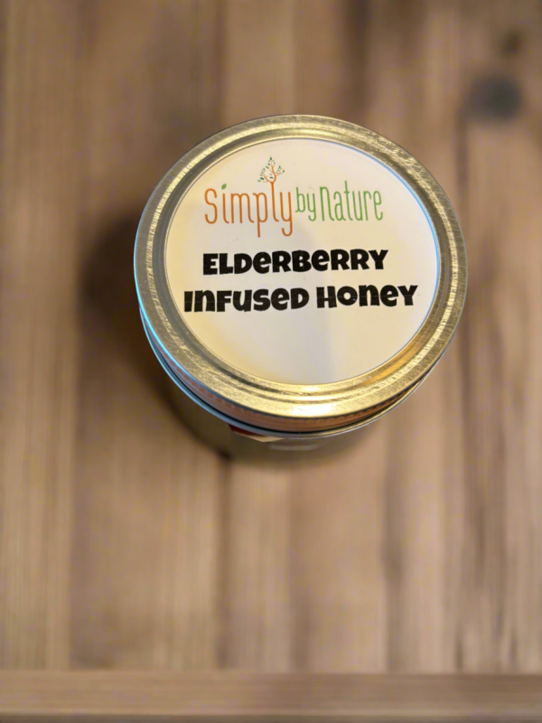 Elderberry Infused Local Honey 4oz Online Sale