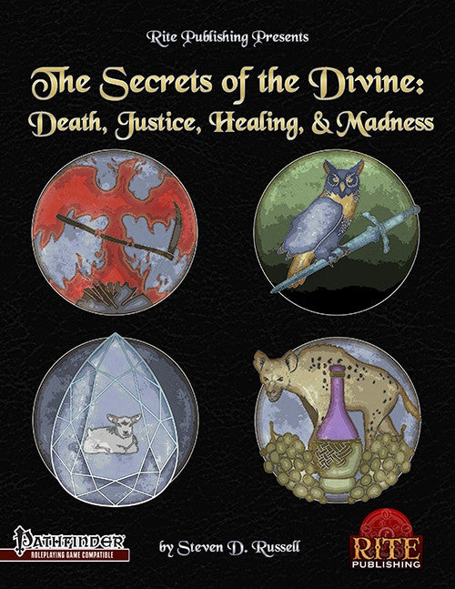 The Secrets of the Divine: Death, Justice, Healing, & Madness (PFRPG) Hot on Sale