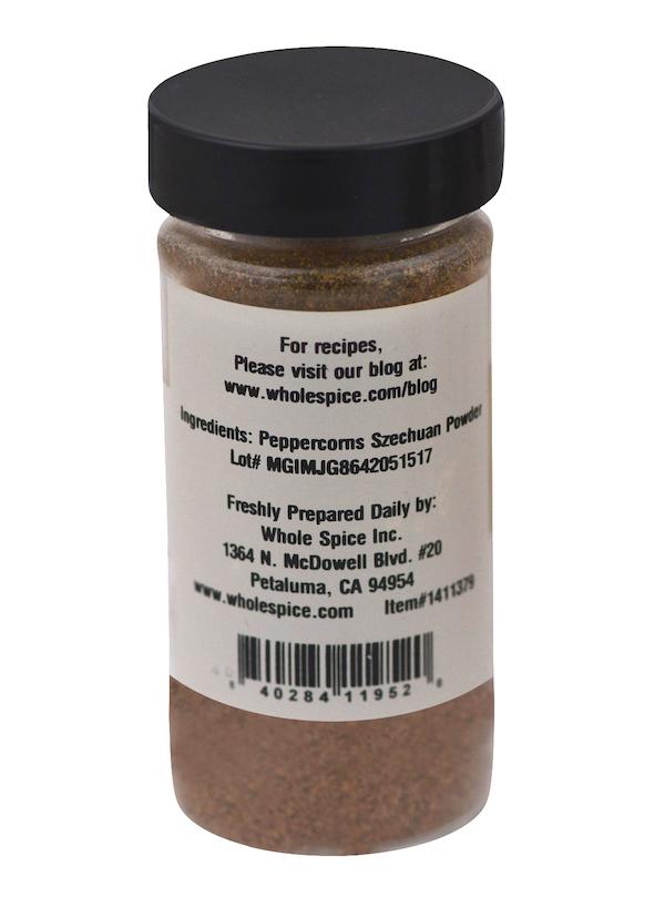 Peppercorns Szechuan Powdered Supply