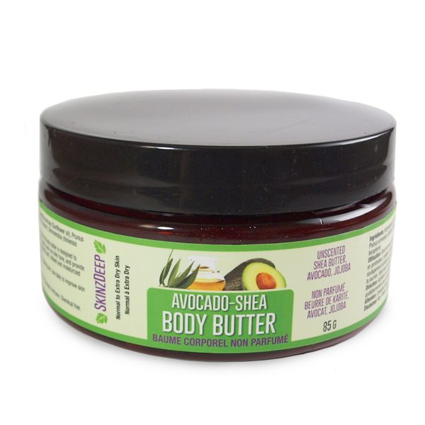 Avocado-Shea-Jojoba - Body Butter- Unscented Fashion