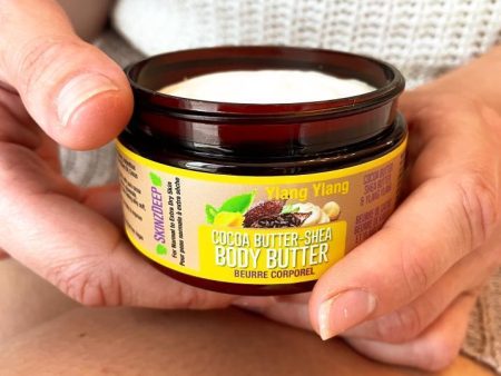 Whipped Cocoa Butter -Shea Body Butter- Ylang Ylang on Sale