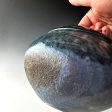 Oval Vase in Blue Discount