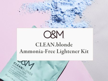 O&M CLEAN.Blonde Ammonia-Free Lightener Kit Online