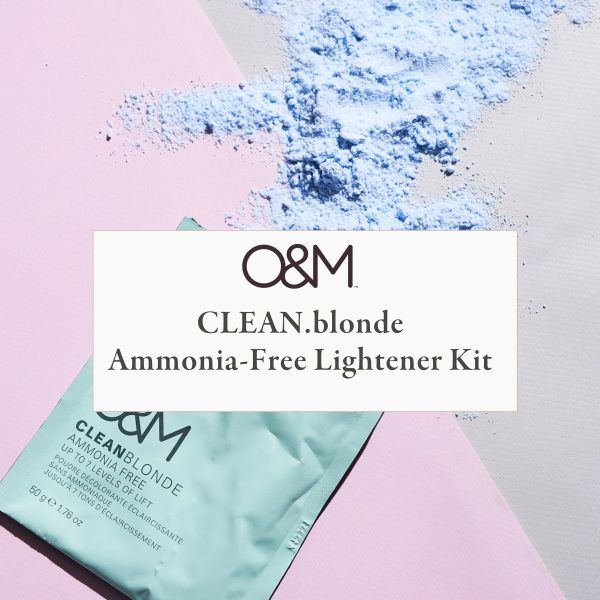 O&M CLEAN.Blonde Ammonia-Free Lightener Kit Online