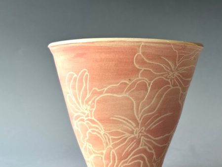 Pink Peony Vase on Sale