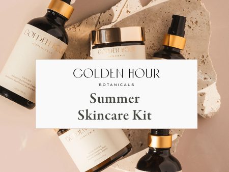 Golden Hour Botanicals Summer Skincare Kit For Cheap