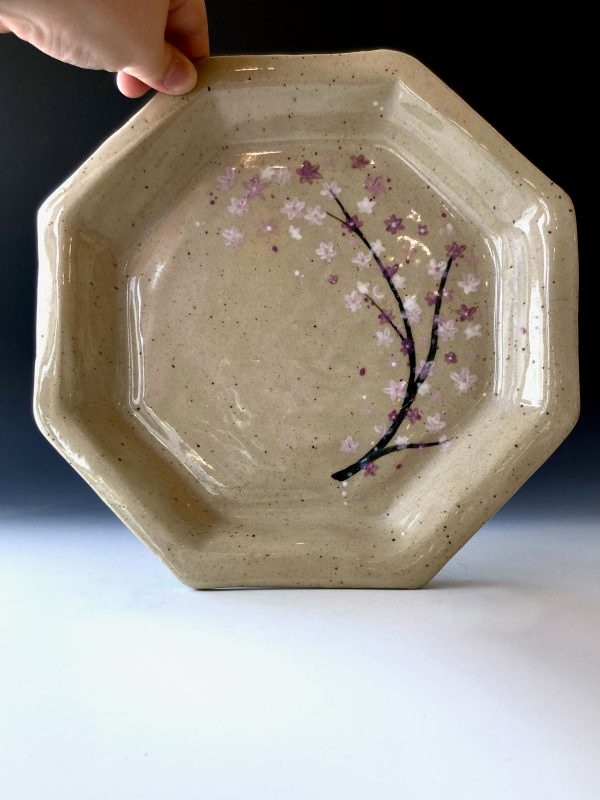 Cherry Blossom Plate For Discount