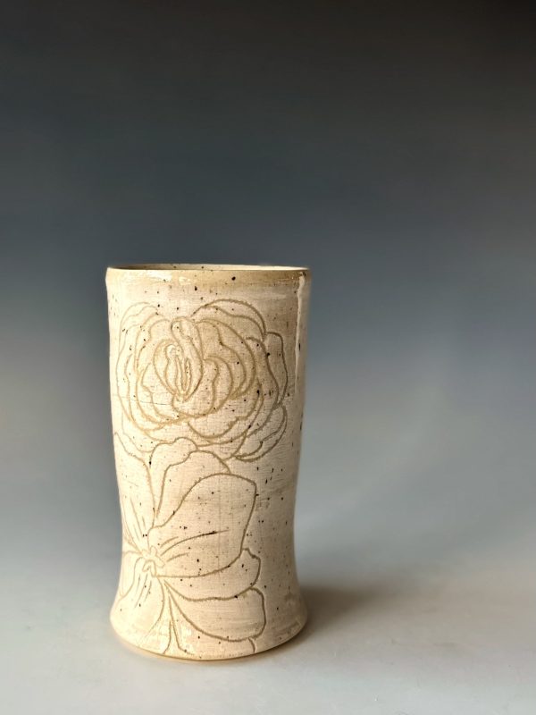 Peony Utensil Holder   Vase Online Sale