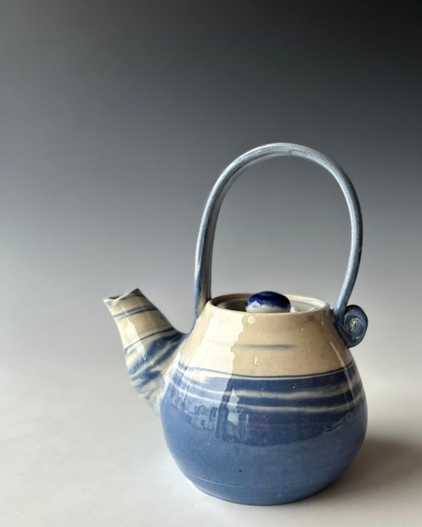 Marbled Tea Pot Online Hot Sale