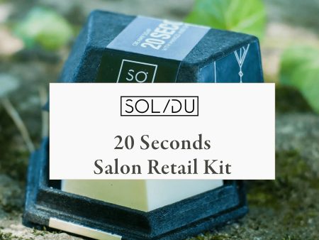 20 Seconds Creamy Soap Bar Salon Retail Set For Sale