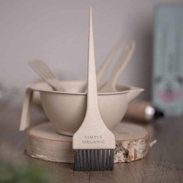 Sustainable Straw Hair Color Application Brush Fashion